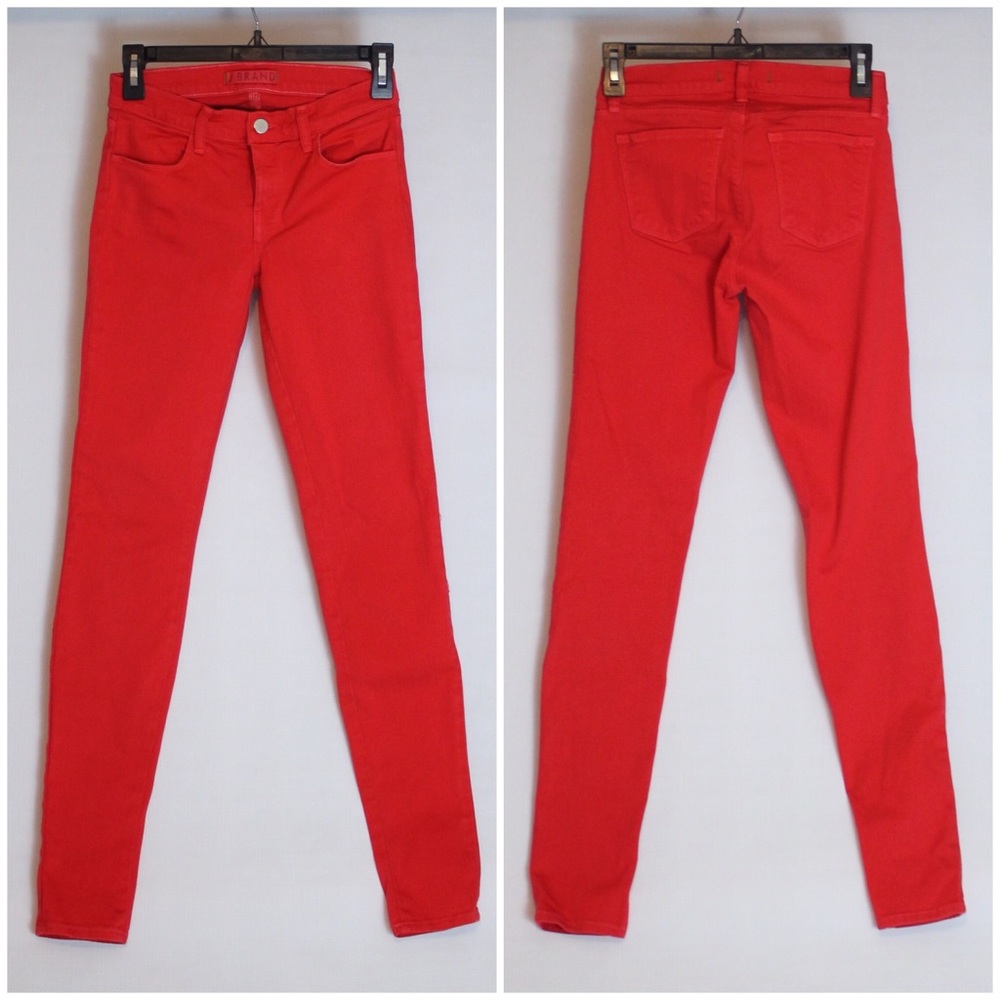 J Brand Super Skinny Jeans - Lipstick (25)